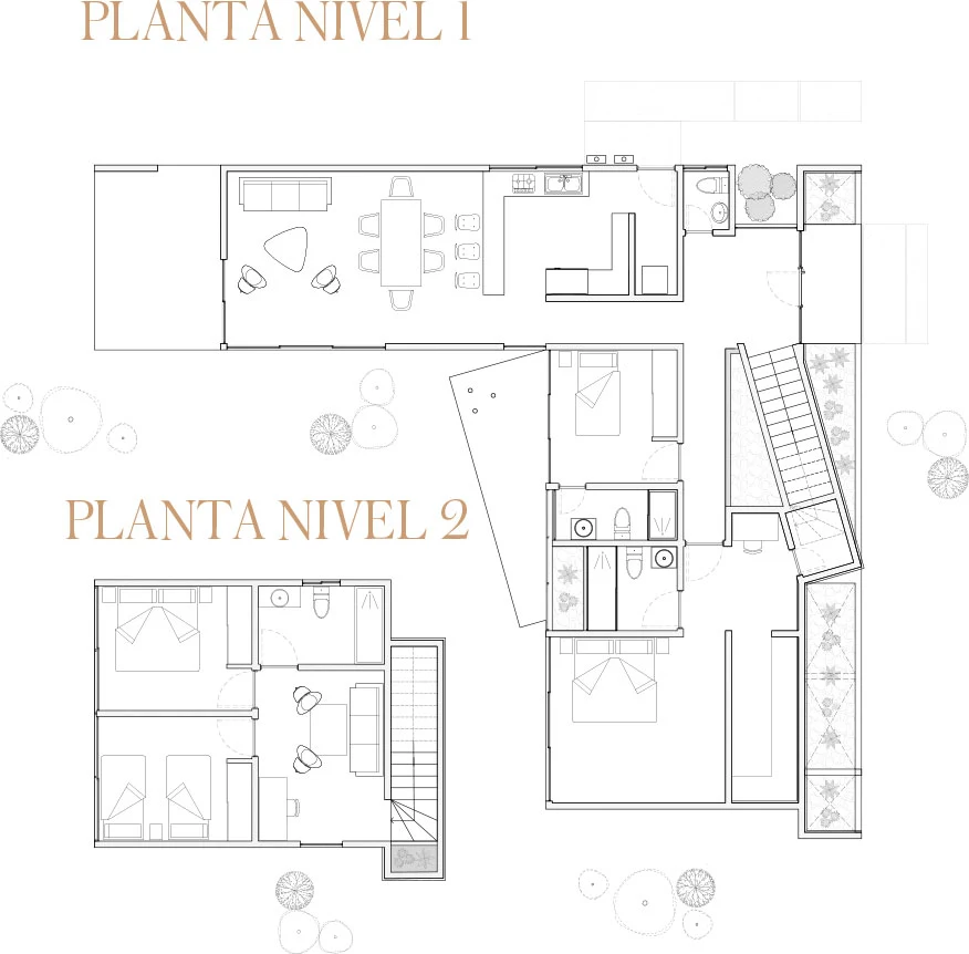 Planta del modelo Mediterránea 182