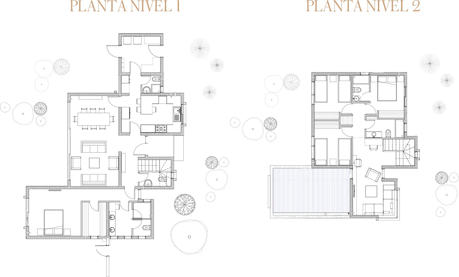 Planta del modelo Mediterránea 179